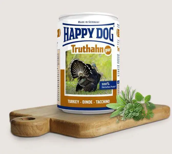 Suņu barība konservēta happy dog Truthahn