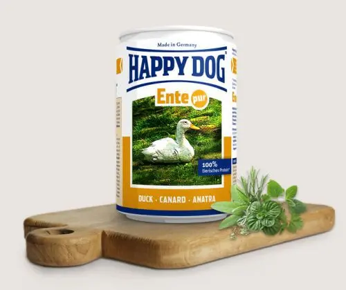 Mitrs barības produkts suņiem happy dog