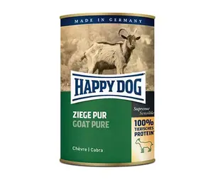 Canned Dog Food happy dog Ziege Pur Goat Adult 400 g — wet dog food, goat, adult