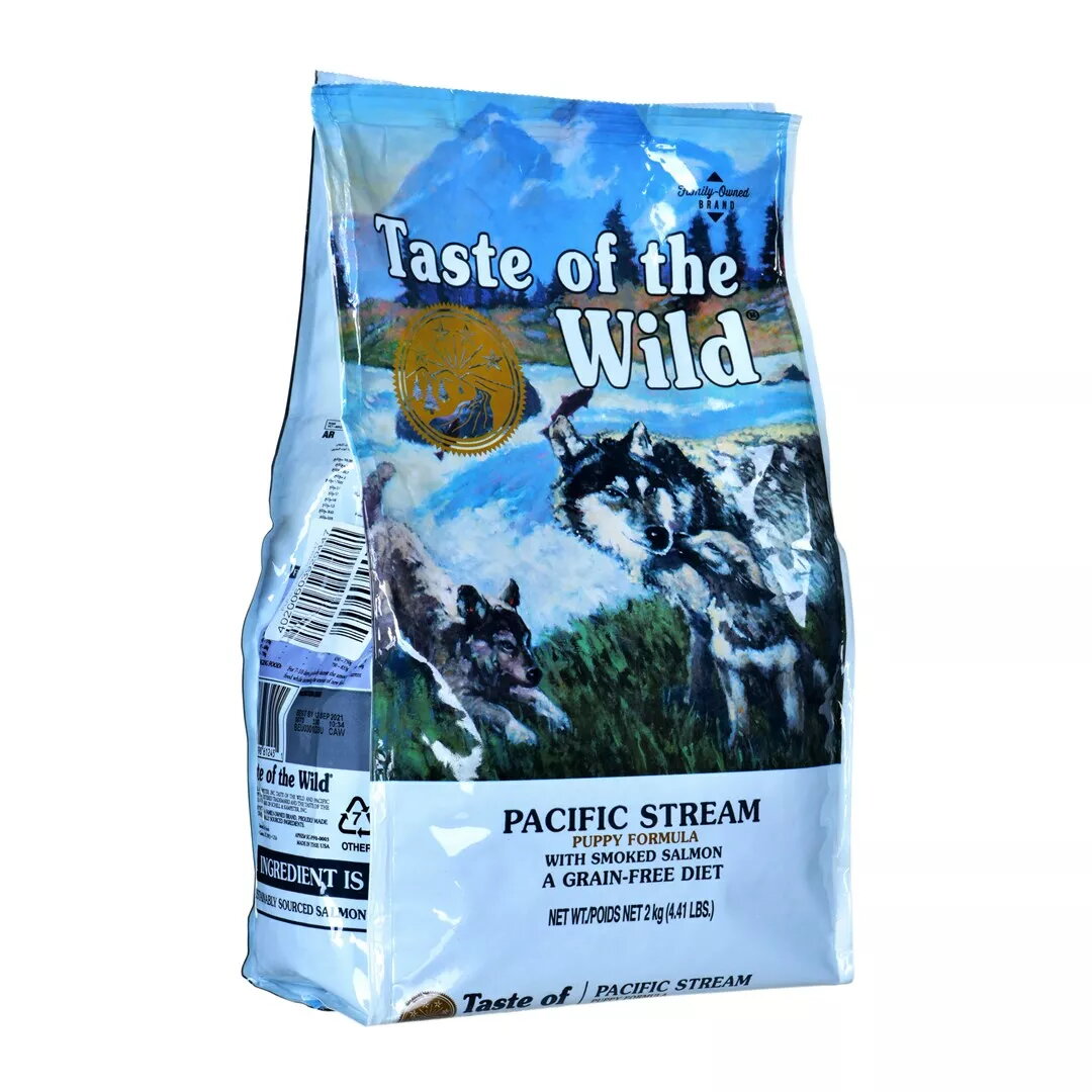 Sausais barība kucēniem taste of the