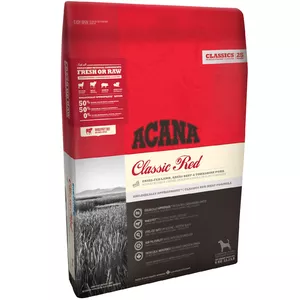 Dry dog food ACANA Classics Red senior 11.4 kg — protein 27%, fat 16%, moisture 12%