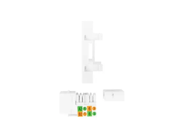 Рамка LANBERG WS-4545-RJ45K-W Photo 2