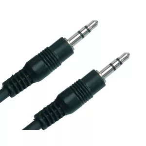 Jou Jye Computer AVC 182 audio kabelis 2 m 3.5mm Melns