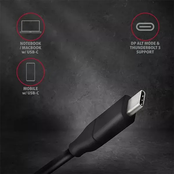 Video cable adapter Axagon RVC-DPC Photo 4