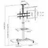 LH-Group TTV03H-46TW Mobile Floor Stand for 37-70 inch Displays Photo 2