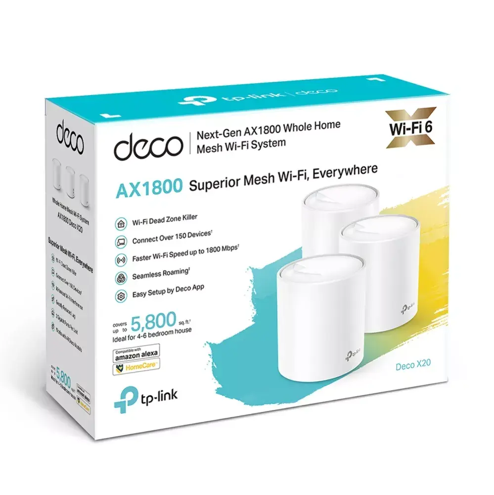 Mājas tīkla sistēma TP-Link AX1800 Photo 3