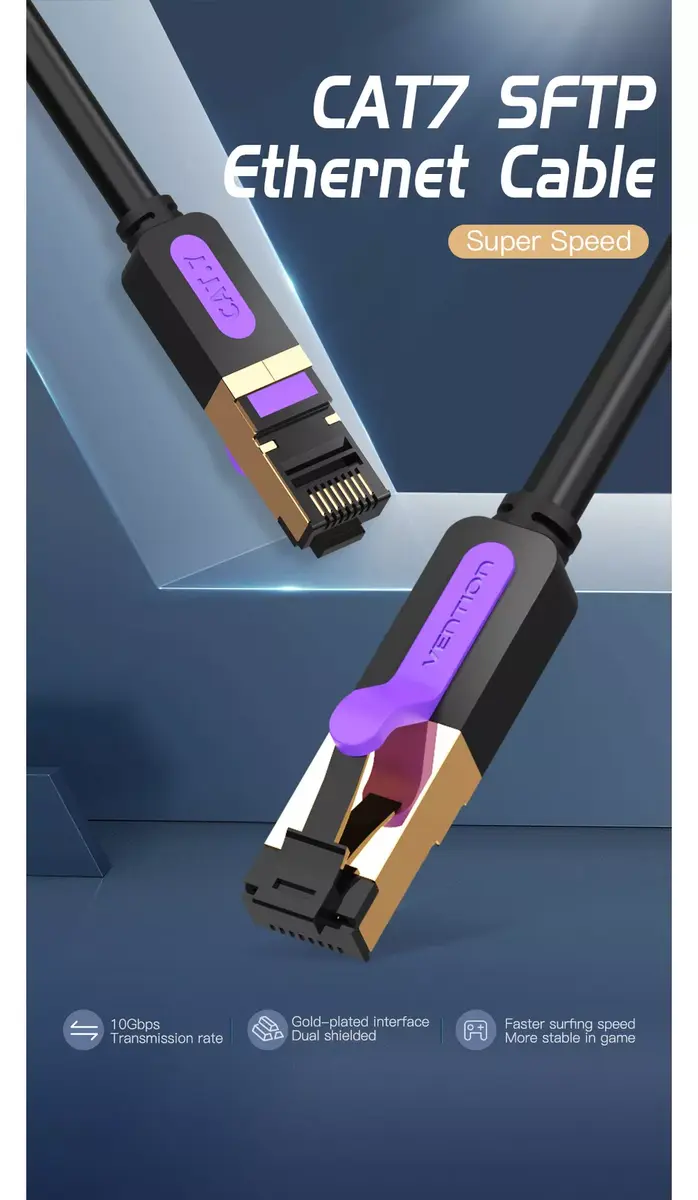 Tīkla kabelis Vention Cat.7 SFTP Patch Cable Photo 2