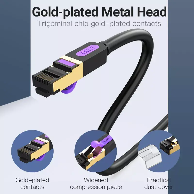 Tīkla kabelis Vention Cat.7 SFTP Patch Cable Photo 21