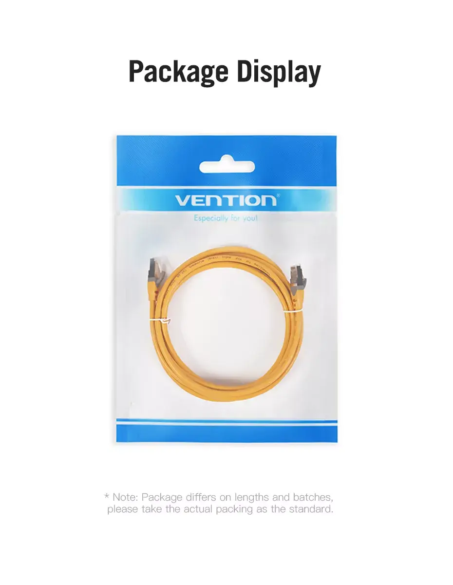 Tīkla kabelis Vention Cat.6A SFTP Patch Cable Photo 15