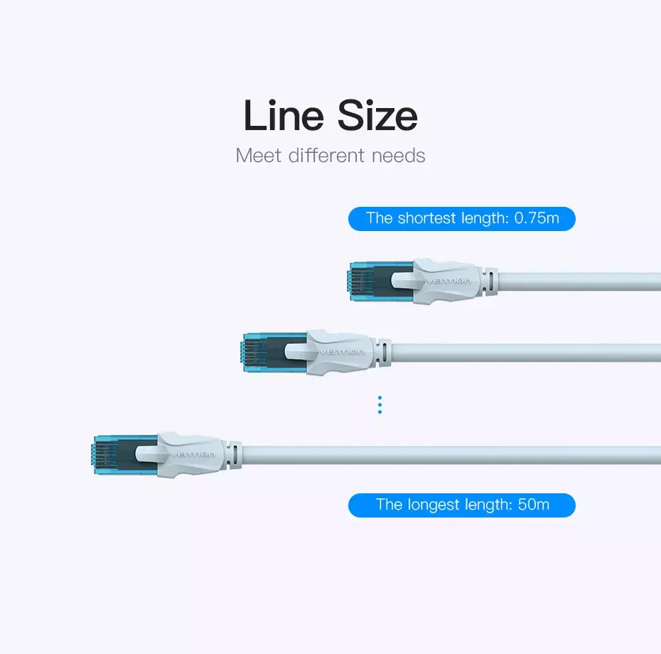 Сетевой кабель Vention Cat.5E UTP Patch Cable Photo 11