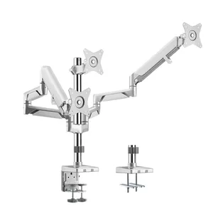 Monitor Mount LogiLink BP0090 27" Desk Silver