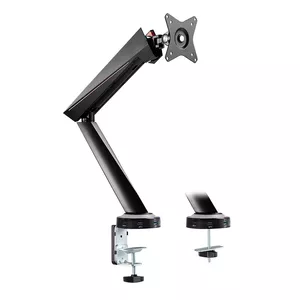 Кронштейн для монитора LOGILINK BP0091 для экранов 17–32", до 8 кг, VESA 75x75–100x100, с регулировкой по высоте, черно‑красный
