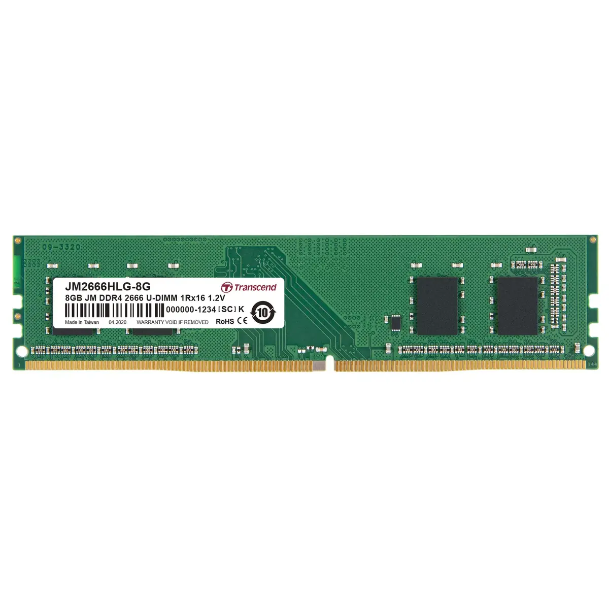 Модуль памяти Transcend JetRam DDR4-2666 U-DIMM 8GB Photo 2