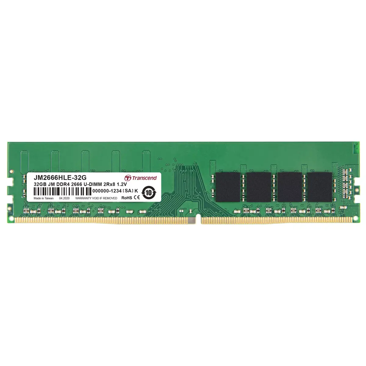 Оперативная память Transcend 32GB JM2666HLE-32G Photo 2