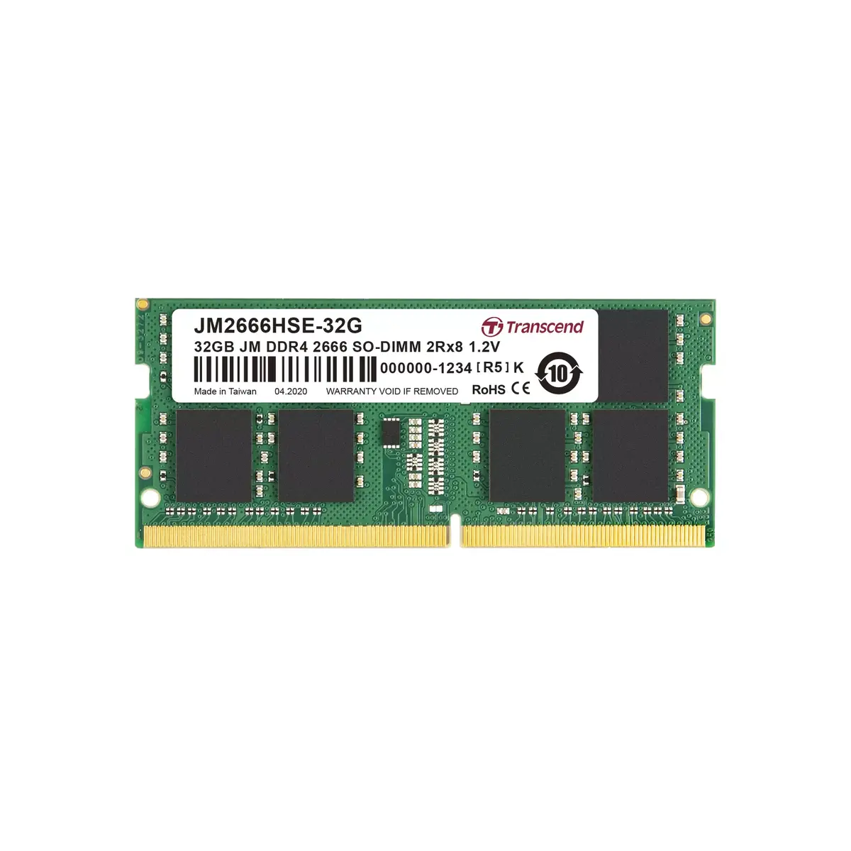 Оперативная память Transcend 32GB JM2666HSE-32G Photo 2