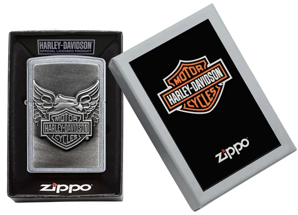 Zippo šķiltavas Harley-Davidson Chrome 20230, 20230