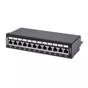 Patch Panel Intellinet Cat6a 12-Port Desktop Shielded