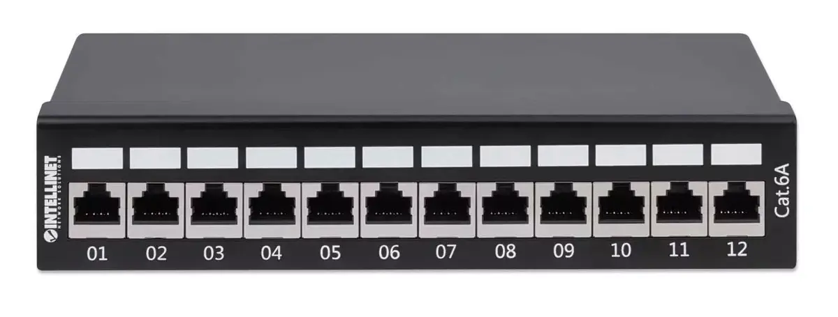 Patch Panel Intellinet Cat6a 12-Port Photo 3