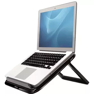 Fellowes 8212001 klēpjdatoru statīvs Portatīvā datora statne Melns, Pelēks 43,2 cm (17")