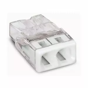 Savienotājs 2P electro base E-2273-202 priekš 0,5–2,5 mm² vadiem, 100 gab.