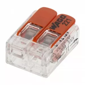 Terminal block electro base E-412221412, 2×0.2–4.0 mm² universal