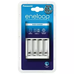 Battery charger Eneloop BQ-CC51 (model BCUA.CC51) — single-unit charger for NiMH rechargeable AA/AAA cells