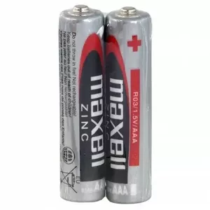 LR03 AAA baterija 1.5V Maxell Zinc-carbon MN2400 E92 iepakojumā 2 gb.