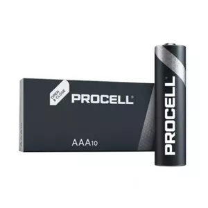 Alkalīnās AAA baterijas Duracell Procell PC2400 1.5V — komplekts 10 gab.