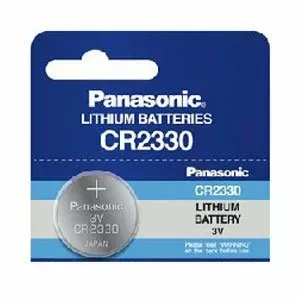 Coin cell battery Panasonic CR2330 1 pc, 3V lithium