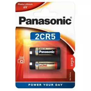 Battery Panasonic 2CR5 6V Lithium — 6V lithium photo battery