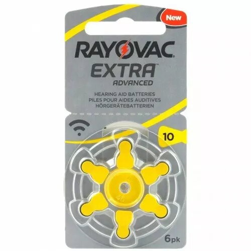 Baterijas dzirdes aparātam Rayovac Extra Advanced