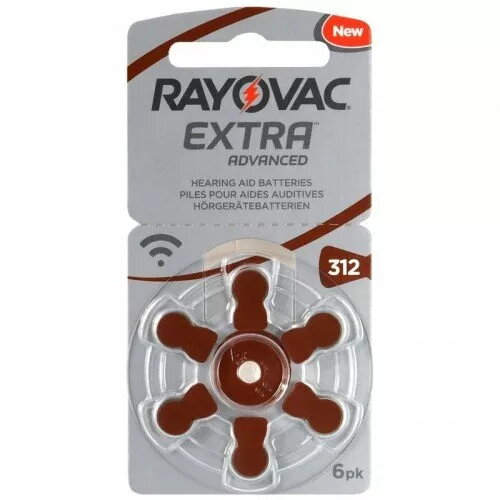 Rayovac Extra Advanced cinka-gaisa baterijas dzirdes