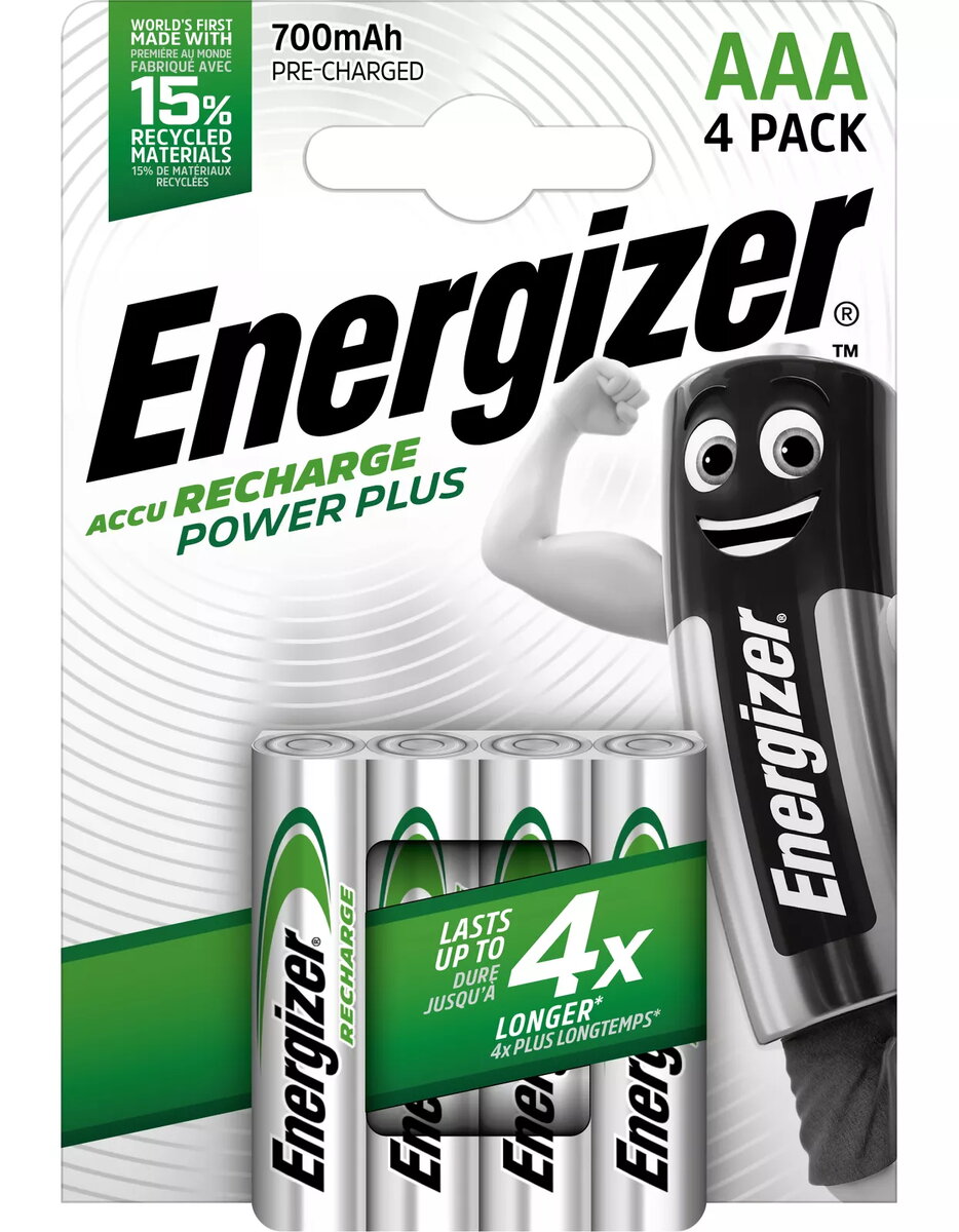 Uzlādējama baterija Energizer Accu Recharge Power