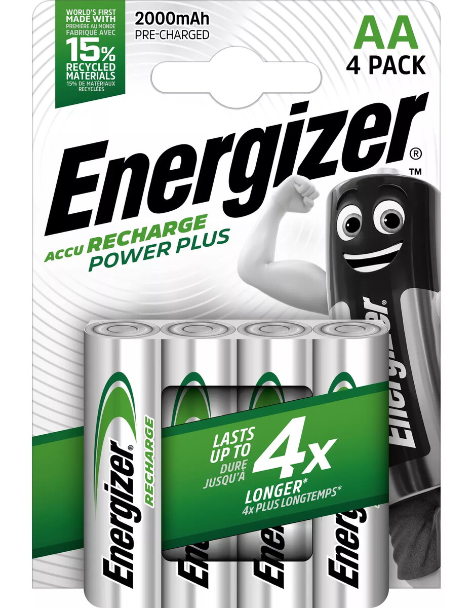 Uzlādējama baterija Energizer Accu Recharge Power
