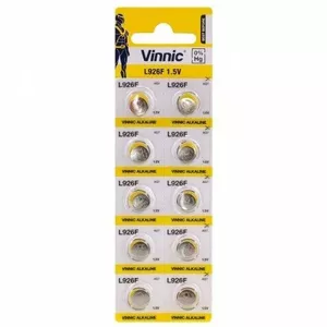 Alkaline Button Cell Battery Vinnic BATG7.VNC10 LR926 — 10 pcs