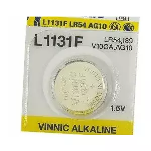 Button cell battery Vinnic G10 Alkaline LR1130/189 1 pc, 1.5 V