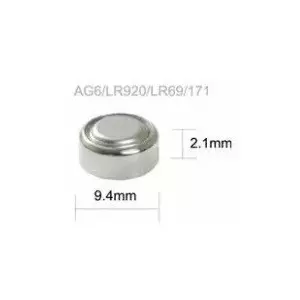 Alkaline Button Cell Battery Vinnic G6 (LR921) — 1 pc, 1.5V