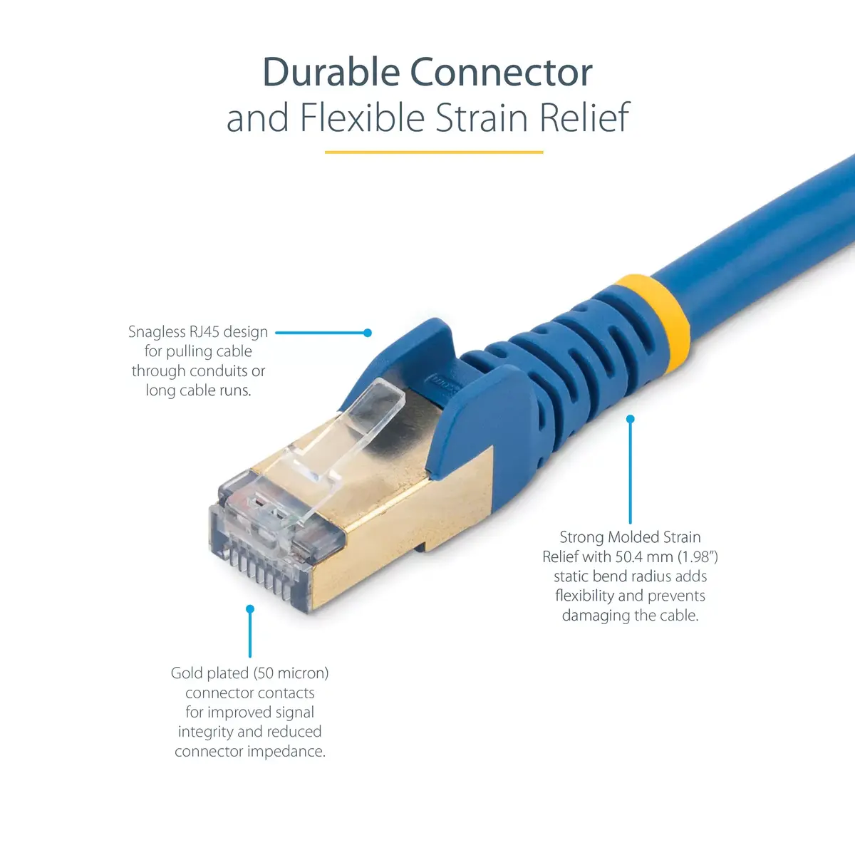 Patch Cable StarTech.com 1.5m CAT6a Photo 6