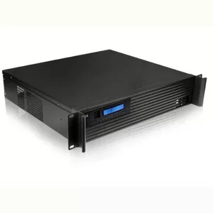Server rack case TECHLY I-CASE IPC-240L, 2U, micro ATX, 4x 3.5" bays, 1x 5.25" bay, 465x400x88.8 mm, black