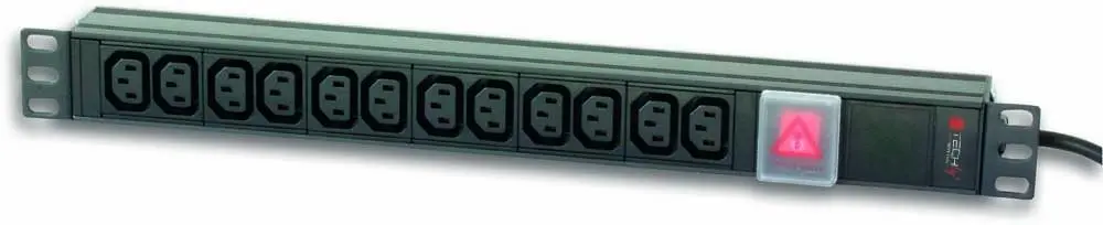 PDU Techly Rack 19" I-CASE STRIP-12C Photo 6