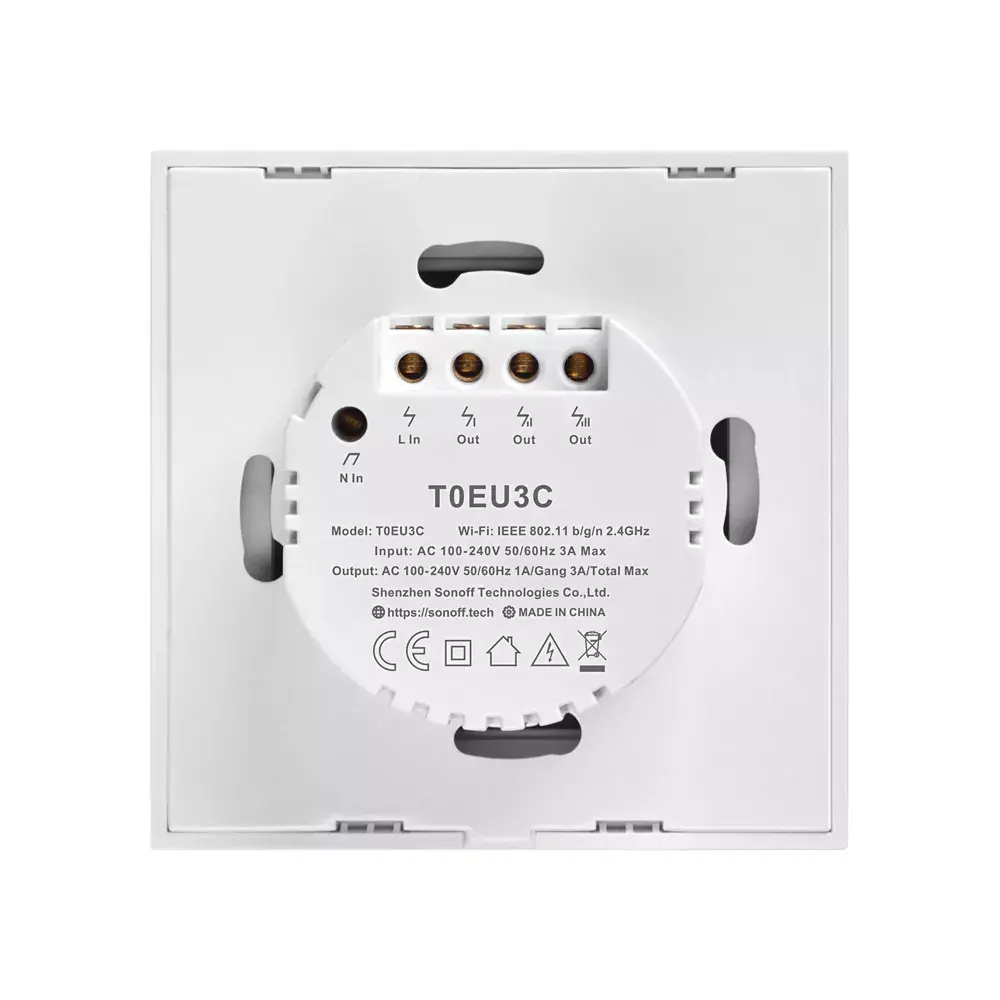 Light switch Sonoff T0EU3C Photo 5