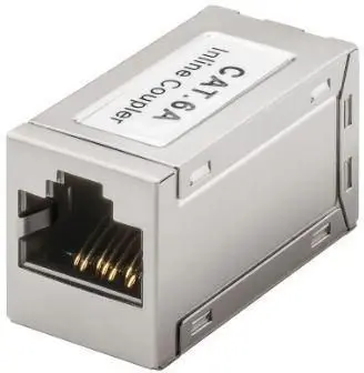 Microconnect MPK140 CAT6A ekranēts RJ45 Keystone