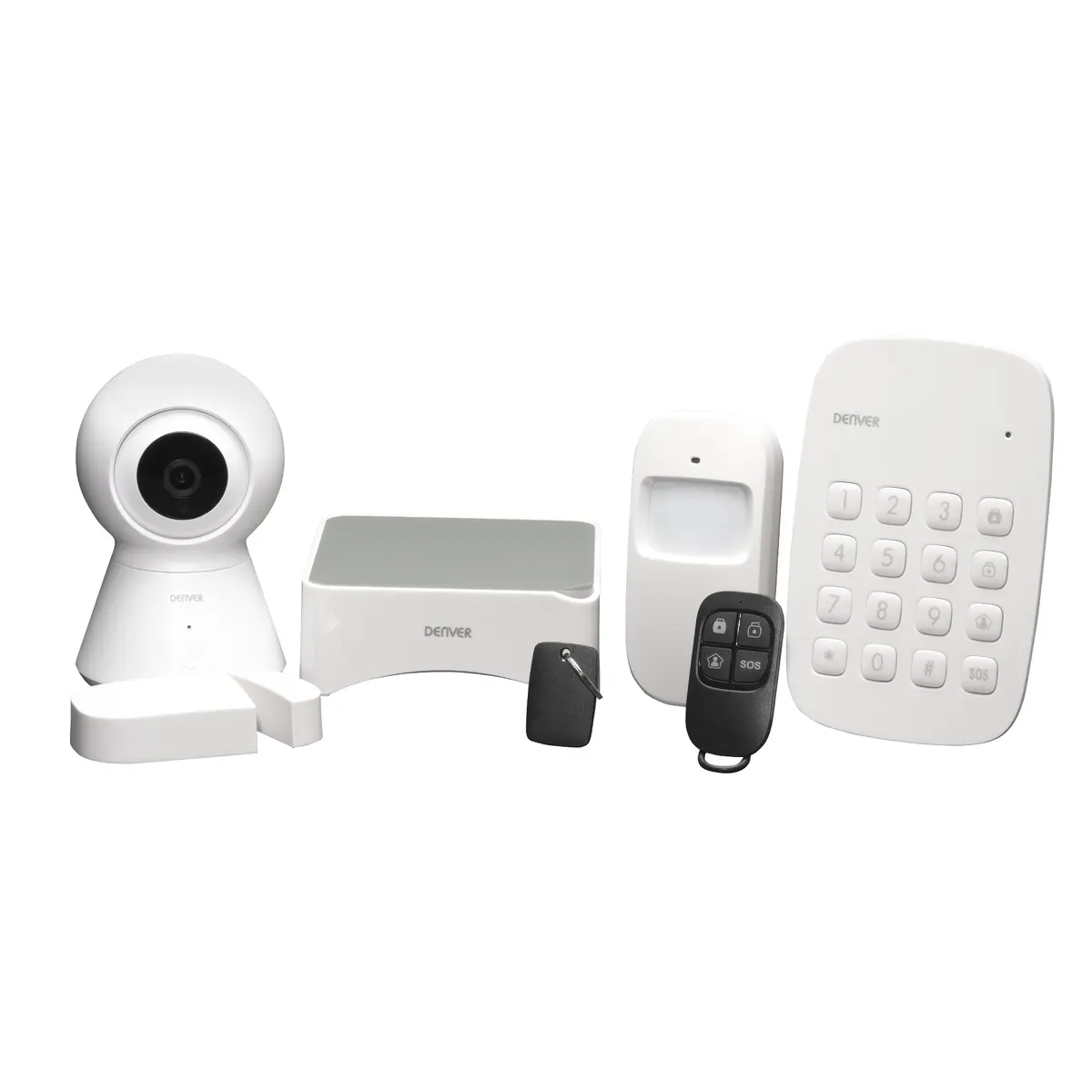 Signalizācija DENVER SHA-150 Wi‑Fi, vadu/GSM (800/900/1800/1900