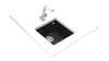 TEKA Square 40.40 TG sink 115230025 Photo 4