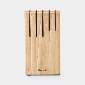 Brabantia 260469 knife block Slot knife block Wood