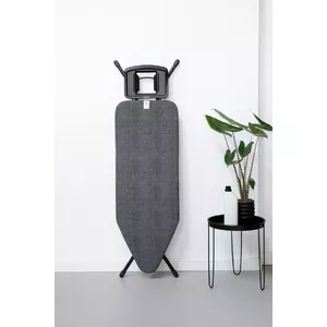 BRABANTIA ironing board cover, 124x45 cm, Denim Black (C) 4mm+ 4mm felt