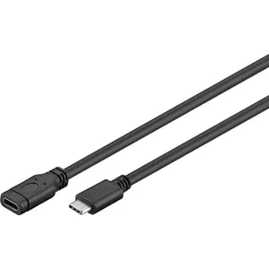 USB Cable MicroConnect USB3.1CC1.5EX 1.5m USB C Black