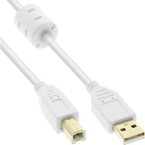 USB 2.0 Cable Type A male / B male InLine 34515W 1.5m