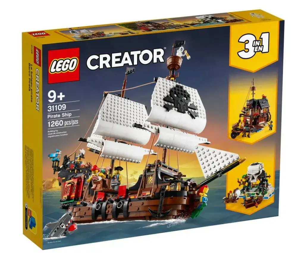LEGO Creator Pirātu kuģis 31109 — 1 264 detaļas Photo 5