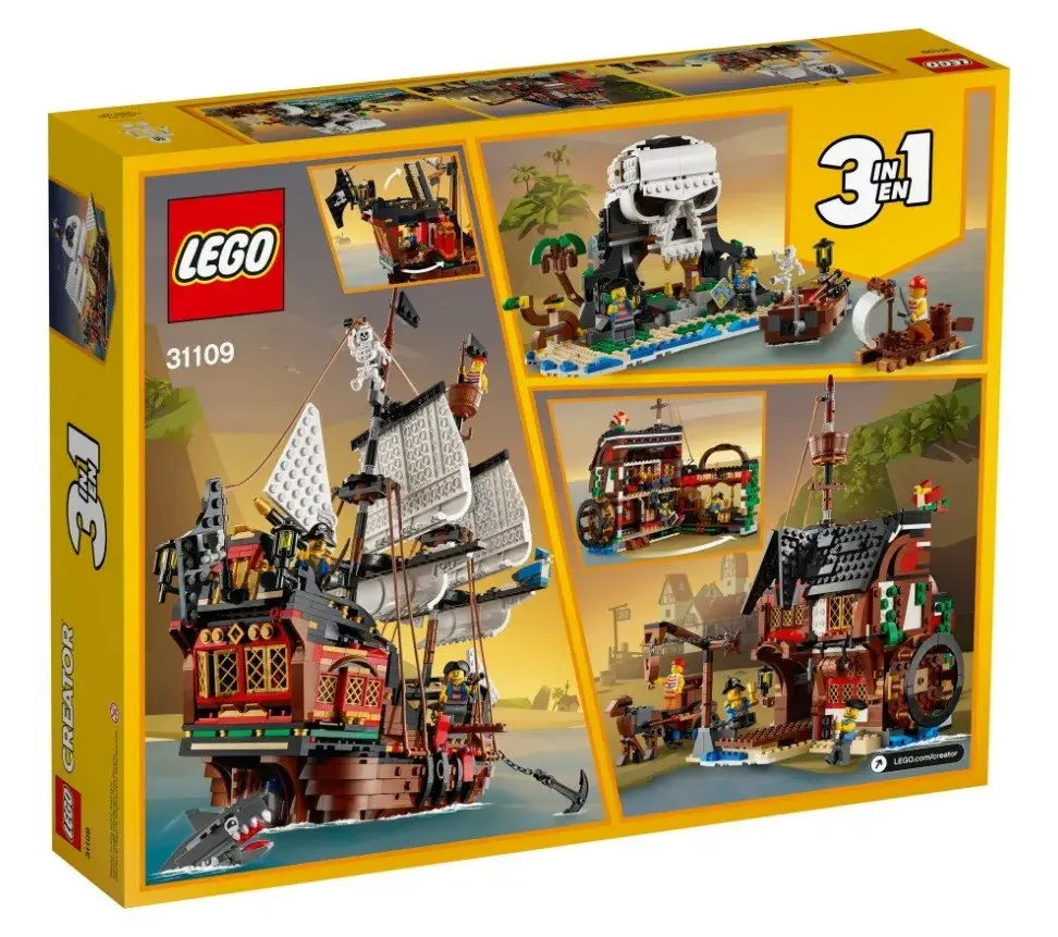 LEGO Creator Pirātu kuģis 31109 — 1 264 detaļas Photo 18